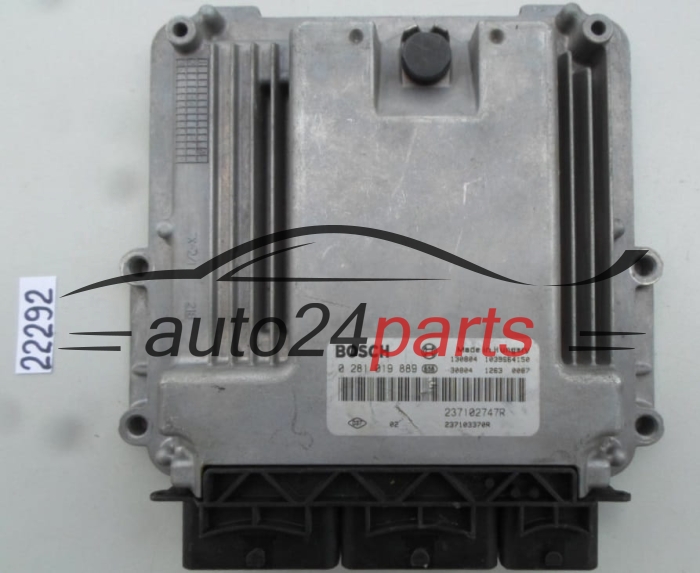 CENTRALITA DE MOTOR RENAULT 1.5 DCI BOSCH 0 281 019 889, 0281019889, 237102747R
