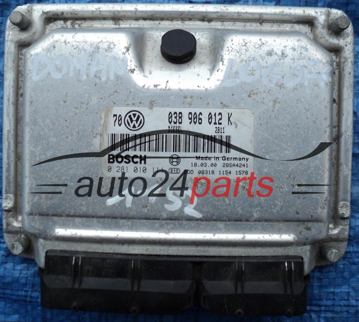 ΜΟΝΑΔΑ ΕΛΕΓΧΟΥ ΚΙΝΗΤΗΡΑ VW VOLKSWAGEN GOLF BORA 1.9 TDI 038906012K