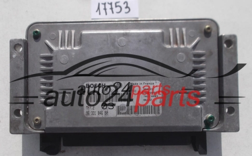 ECU ENGINE CONTROLLER CITROEN SAXO 1.6, BOSCH 0 261 204 929, 0261204929, 96 331 846 80, 9633184680
