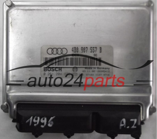 ECU CENTRALITA DE MOTOR AUDI A6 1.8T 1.8 TURBO 4B0907557B, 4B0 907 557 B, BOSCH 0261204806, 0 261 204 806 BENZIN D03 26SA5412
