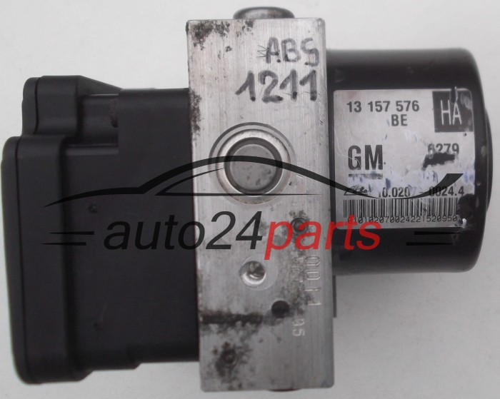 Aντλία ABS OPEL ASTRA H ZAFIRA B GM 13 157 576 HA, 13157576HA, 13157576, ATE 10.0207-0024.4, 10020700244, 10.0970-0509.3, 10097005093
