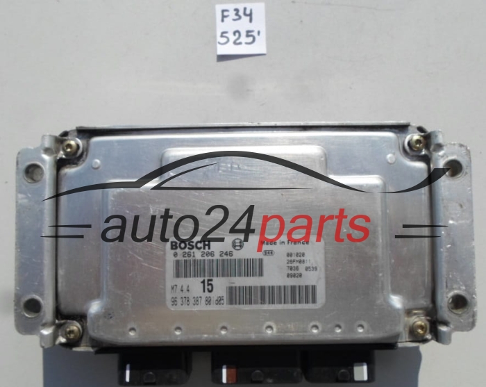 CITROEN SAXO PEUGEOT 106 1.1 BOSCH 0261206246, 0 261 206 246, 96 378 387 80, 9637838780, M7.4.4 15