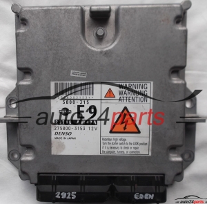 ECU CENTRALITA DE MOTOR NISSAN PRIMERA 2.2 DCI 23710AW42A E9, 23710 AW42A E9, 5800315 58000-315, 2758003153 275800-3153 