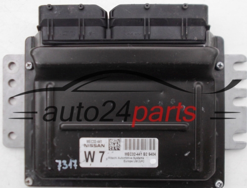 KOMPUTER STEROWNIK SILNIKA NISSAN ALMERA 1.8 MEC32-441 W7, MEC32441, B2 5404, B25404, MEC32441B25404 - 