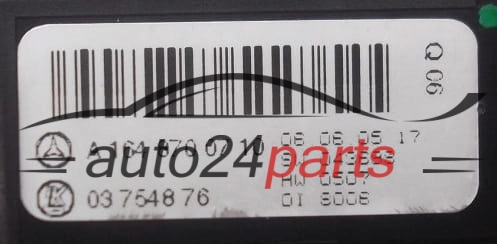 STEUERUNG HEIZUNG KLIMATRONIC KLIMAANLAGE KLIMADEBEDIENTEIL STEUERGERAT MERCEDES ML W164 A 164 870 07 10