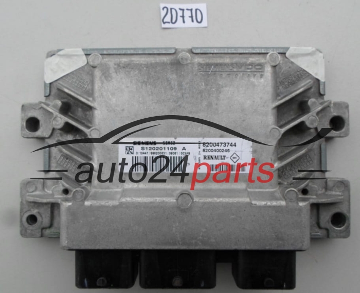 Μονάδα Ελέγχου Κινητήρα RENAULT CLIO 1.2 SIEMENS SIM32 S120201109A, S120201109 A, 120201109, 8200473744, 8200400246