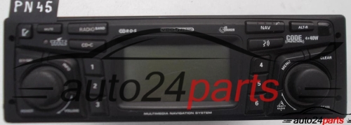 RADIO CD NAVI WECHSLER RENAULT ANKNR101-01 / ANKNR10110 / 0123456789 / MS4140RS 