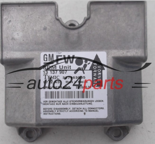 STEROWNIK PODUSZEK OPEL ZAFIRA B 13 137 907 FW, 13137907 FW