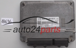 KOMPUTER STEROWNIK SILNIKA SEAT IBIZA SKODA FABIA VW POLO 1.2 BME 03E906023D, 03E 906 023 D, SIEMENS VDO 5WP40502 04 - 18578 KMPL.