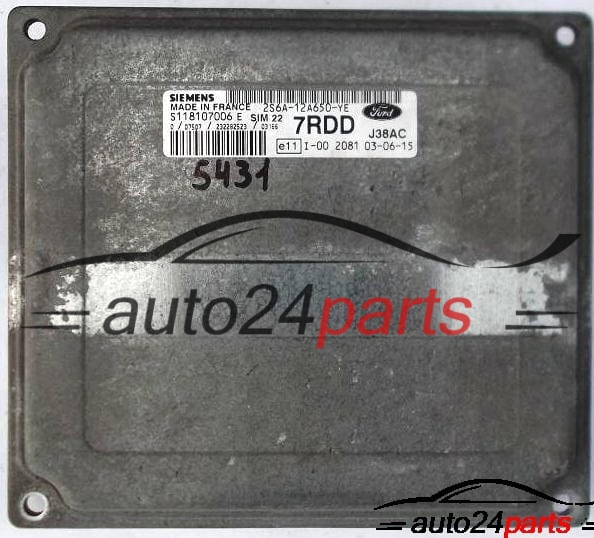 calculateur moteur pour ford fiesta, fusion 1.4