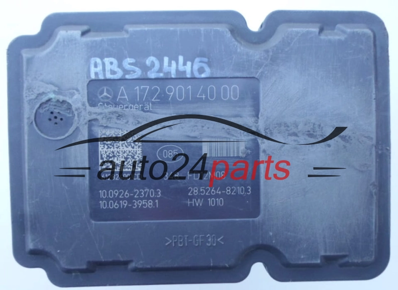ABS PUMPE BLOCK HYDRAULIKPUMPE STEUERGERÄT MERCEDES W204 A 172 431 42 12, A1724314212, 10.0212-0822.4, 10021208224, A1729014000