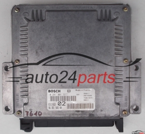 MOTORSTEUERGERÄT ECU STEUERGERAT CITROEN C5 PEUGEOT 406 2.0 HDI BOSCH 0 281 001 977, 0281001977, 96 351 565 80, 9635156580 