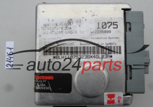 Ecu module power steering FIAT PUNTO 12235899, 26101075 03A, 2610107503A 