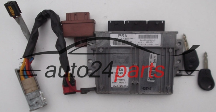 calculateur moteur pour citroen xsara picasso 1.6 hdi