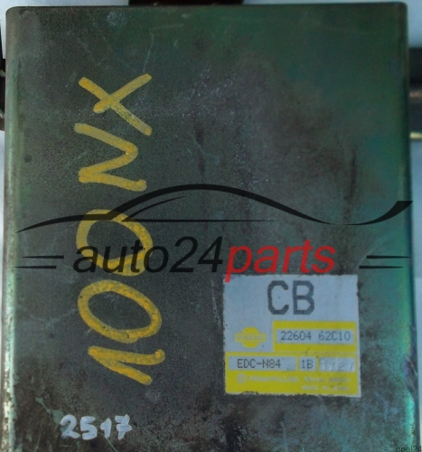 ECU ENGINE CONTROLLER NISSAN 100NX 1.6 2260462C10 CB, 22604 62C10 EDC-N84 1B 