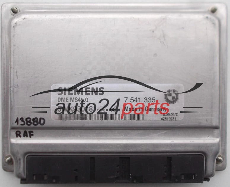 ecu engine control module BMW E60 525i M54