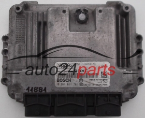 Μονάδα Ελέγχου Κινητήρα FORD FOCUS 1.6 TDCI BOSCH 0 281 011 701, 0281011701, 6M51-12A650-NC, 6M5112A650NC
