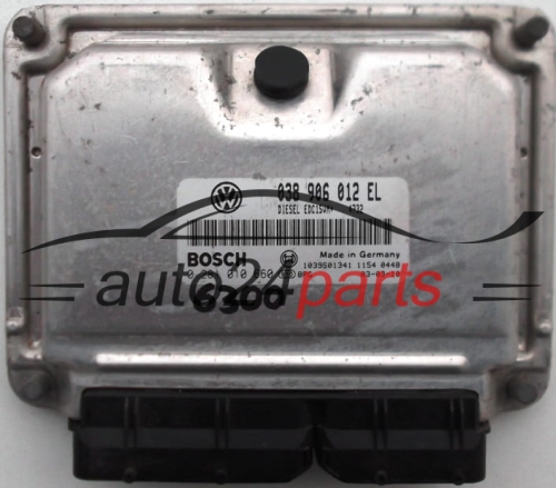 ECU ENGINE CONTROLLER VW VOLKSWAGEN POLO 1.9 SDI 038906012EL, BOSCH 0 281 010 660, 0281010660, 1039S01341 