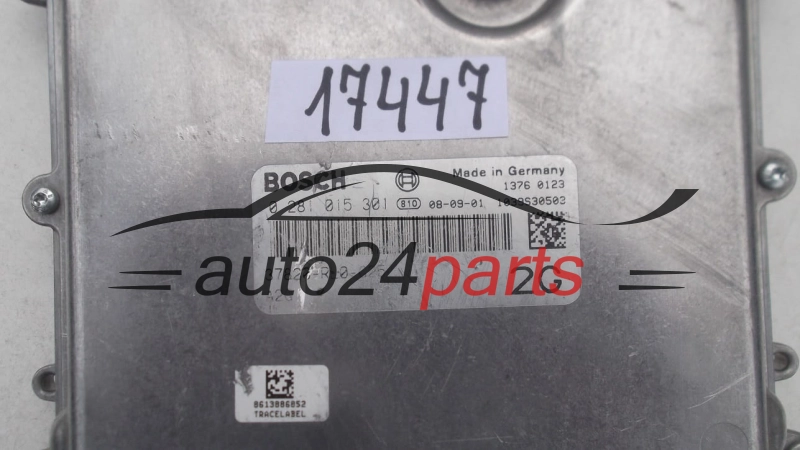 Μονάδα Ελέγχου Κινητήρα HONDA ACCORD 2.2, BOSCH 0 281 015 301