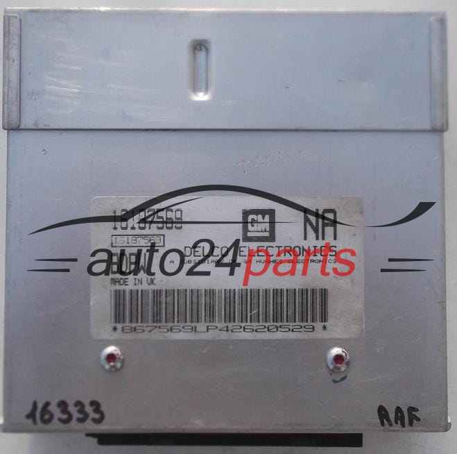 KOMPUTER STEROWNIK SILNIKA OPEL DELCO 16187569 NA BDPW