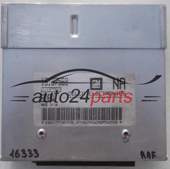 KOMPUTER STEROWNIK SILNIKA OPEL DELCO 16187569 NA BDPW