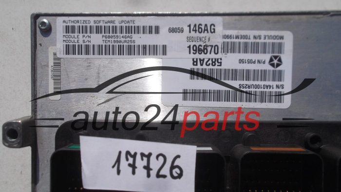 CALCULATEUR MOTEUR DODGE PLYMOUTH P05150582AB