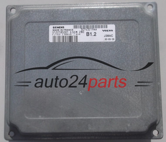 Μονάδα Ελέγχου Κινητήρα VOLVO S40 V50 SIEMENS S122185001 D,  30743219AA