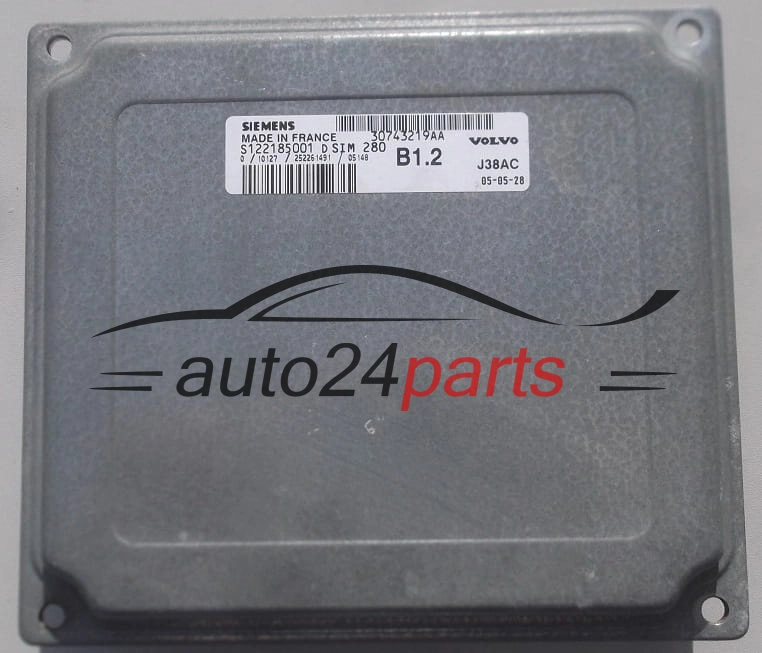 Μονάδα Ελέγχου Κινητήρα VOLVO S40 V50 SIEMENS S122185001 D,  30743219AA