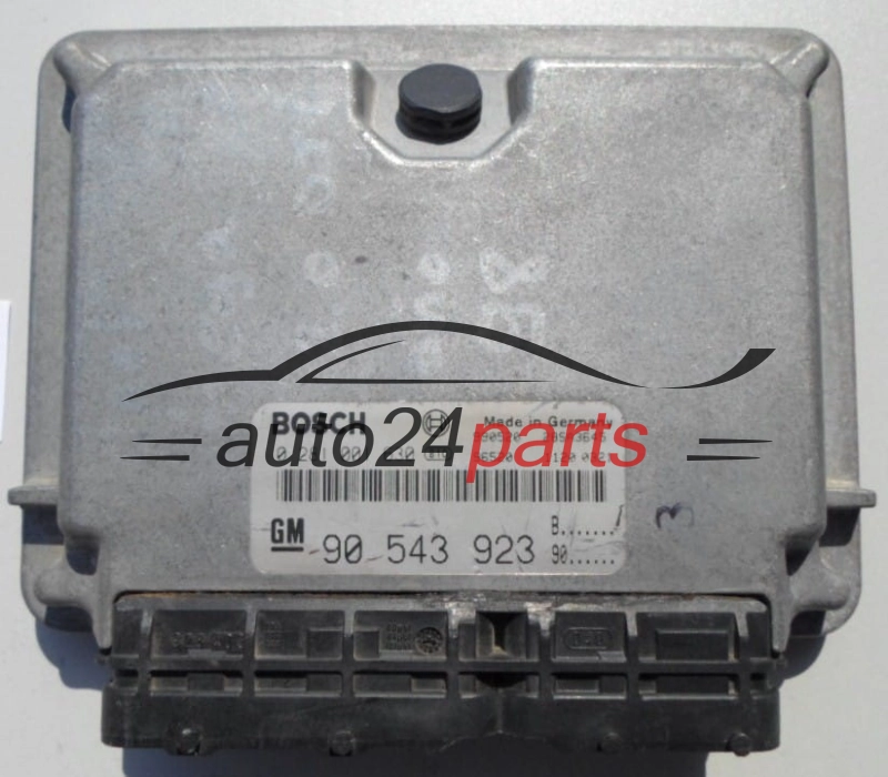 CALCULATEUR MOTEUR OPEL ASTRA VECTRA ZAFIRA 2.0 DTL X20DTL X20DTH BOSCH 0 281 001 630,  GM 90 543 923