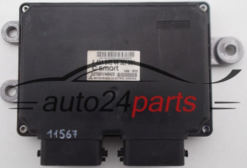 Centralina do motore SMART FORTWO Mitsubishi G2T60174H4ZE, A 451 545 44 32/001