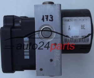 ABS FORD FOCUS, FOCUS C-MAX, MAZDA 3 ATE 10.0207-0030.4, 10020700304, 3M51-2M110-CA, 3M512M110CA, 10.0970-0108.3, 10097001083, 5WK84102 -  173, 489, 617, 1061