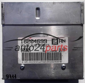KOMPUTER STEROWNIK SILNIKA OPEL ASTRA 1.4, 16204699 HN, 16204699HN, D95001 BLAP - 9711, 15172