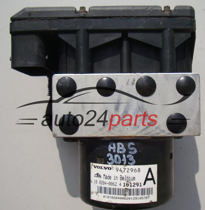 ABS PUMPE BLOCK HYDRAULIKPUMPE STEUERGERÄT VOLVO V70 9472968, 10.0204-0062.4, 10020400624, 161291, 9472969, 10.0949-0406.3, 10094904063