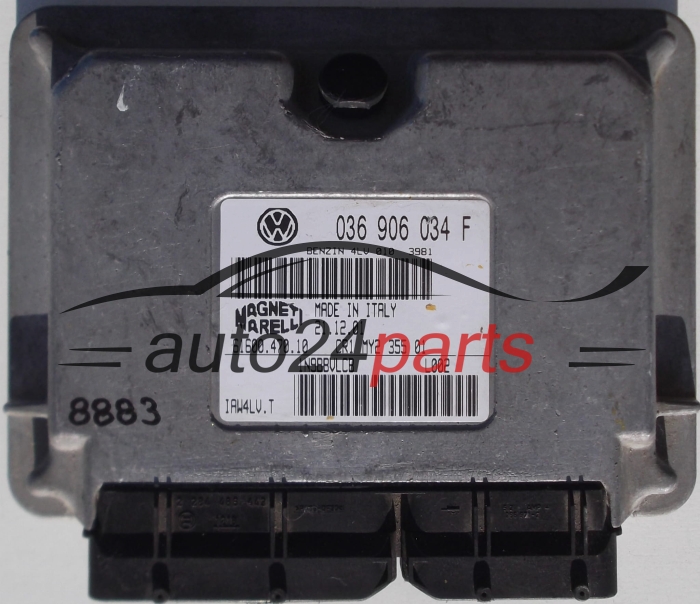 CENTRALINA DO MOTORE VW VOLKSWAGEN LUPO 1.4, 036 906 034 F, 036906034F, 61600.470.10, 6160047010, IAW4LV.T