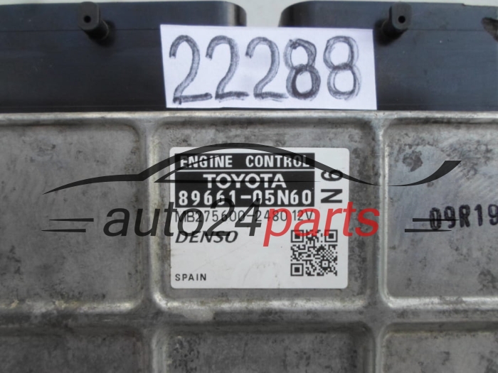 CENTRALITA DE MOTOR TOYOTA 1.8 89661-05N60, 8966105N60, MB275600-2480, MB2756002480