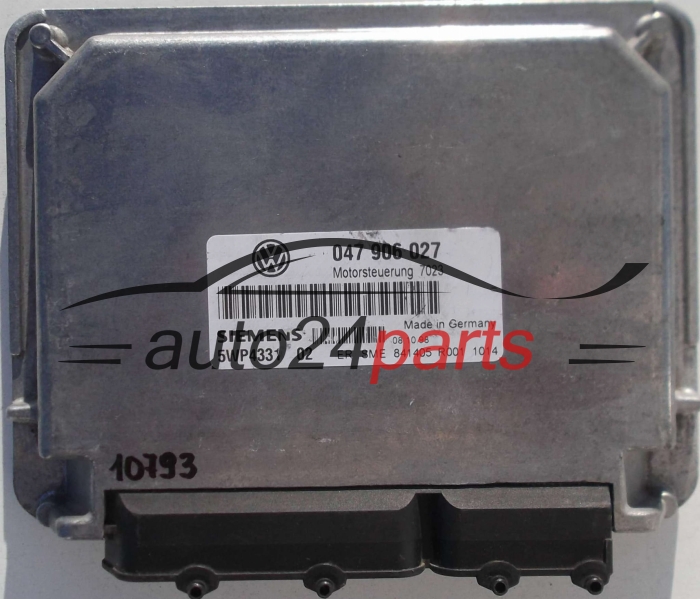 CENTRALINA DO MOTORE VOLKSWAGEN LUPO 1.0 047906027, 047 906 027, SIEMENS 5WP433102, 5WP433104, 5WP433105, BENZIN SIMOS 23P 7023