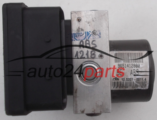 BOMBA HIDRAULICA Y CENTRALITA ABS CITROEN PEUGEOT 96 514 120 80, 9651412080, ATE 10.0207-0011.4, 10020700114, 10.0970-1108.3, 10097011083, 5WK84107