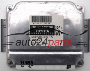 CENTRALITA DE MOTOR TOYOTA YARIS 1.3, DENSO 89661-0D070, 896610D070, MB275000-3424, MB2750003424, 2SZ-FE, 2SZFE 