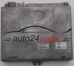CENTRALITA DE MOTOR RENAULT RENIX S100810101 D, S100810101D, 7700736398, 7700735562
