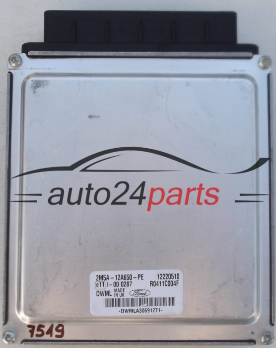 MOTORSTEUERGERÄT ECU STEUERGERÄT   FORD FOCUS 1.8 TDCI Delphi R0411C004F, 2M5A-12A650-PE,  12220510, DWML