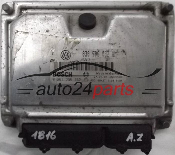 VW VOLKSWAGEN POLO 1.0 030906032AM, 030 906 032 AM, BOSCH 0261206750, 0 261 206 750 