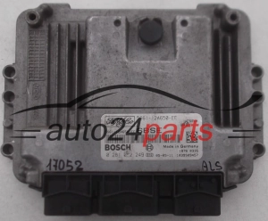 KOMPUTER STEROWNIK SILNIKA FORD FIESTA 1.6 TDCI BOSCH 0 281 012 249, 0281012249, FoMoCo 5S61-12A650-EE, 5S6112A650EE - 
