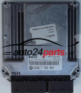 Μονάδα Ελέγχου Κινητήρα BMW E46 320 2.0 D BOSCH 0 281 010 565, 0281010565, DDE7 789 327, DDE7789327, 7789327