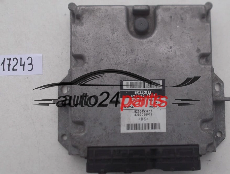 MOTORSTEUERGERÄT ECU STEUERGERAT RENAULT VEL SATIS 3.0 DCI ISUZU 897380 4200, 8973804200, DENSO 275800-3840, 2758003840, 8200453233, 8200050919 
