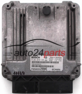 ECU ENGINE CONTROLLER DODGE CALIBER 2.0 16V, BOSCH 0 281 012 129, 0281012129, P05033 299AE 