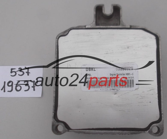 KOMPUTER STEROWNIK SILNIKA OPEL ASTRA VECTRA ZAFIRA  Delphi Delco 09355929 DBKL