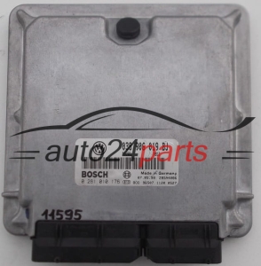  CALCULATEUR MOTEUR  VW VOLKSWAGEN PASSAT 1.9 TDI BOSCH 0 281 010 176, 0281010176, 038 906 019 BJ, 038906019BJ 