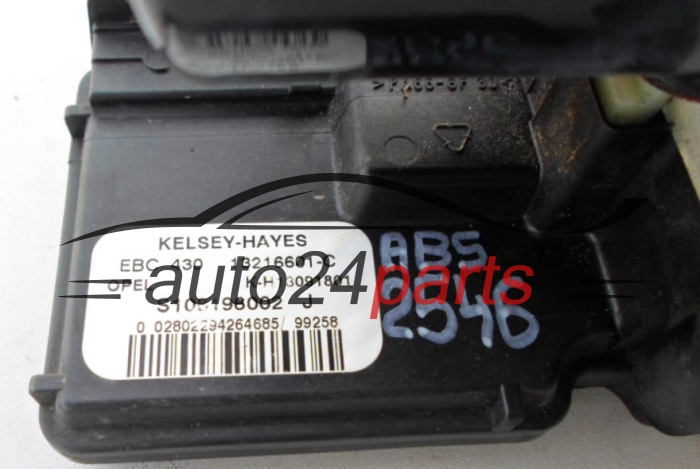 OPEL VECTRA B KELSEY-HAYES K-H13091801, EBC 430 13216601 - C, 13216601C, 13091801, S108196002 J, S108196002J