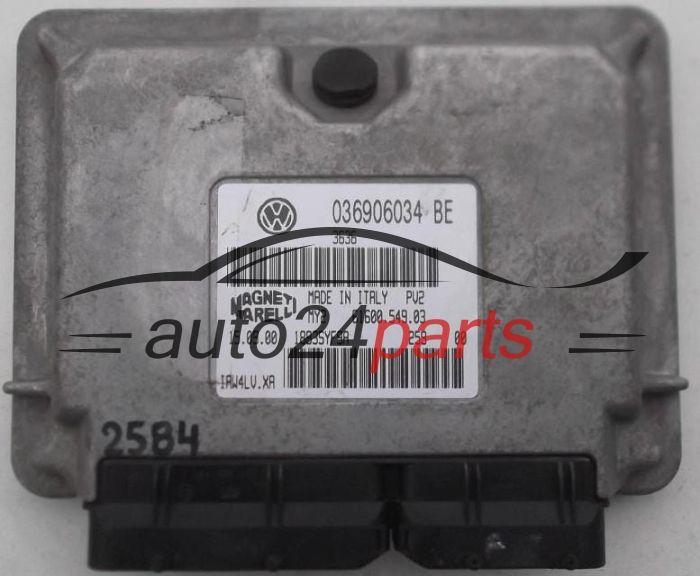 ECU CENTRALITA DE MOTOR VW VOLKSWAGEN POLO 1.4 036906034BE