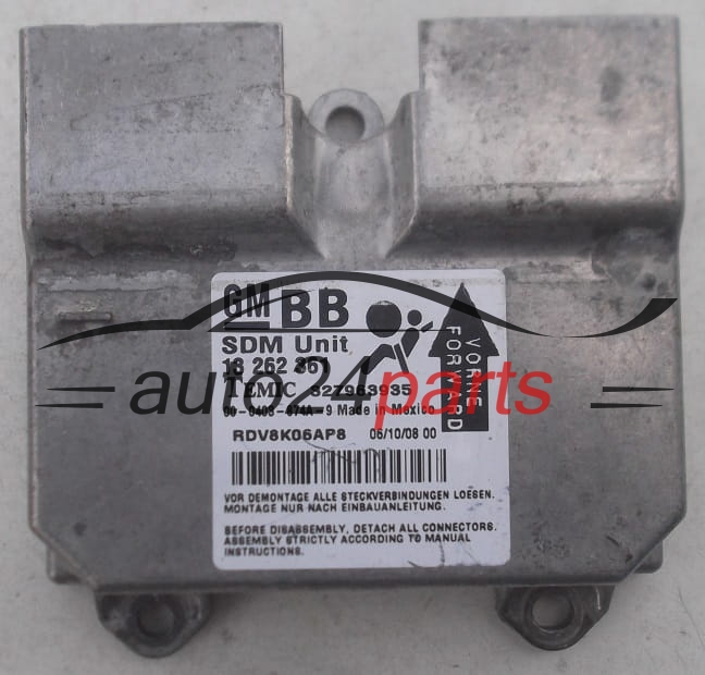 CALCULATEUR AIRBAG OPEL CORSA D 13 262 361 BB, 13262361 BB